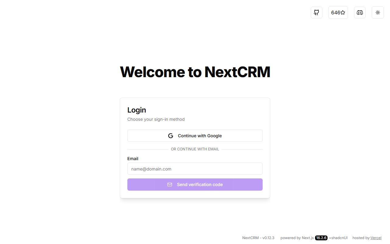 NextCRM Demo