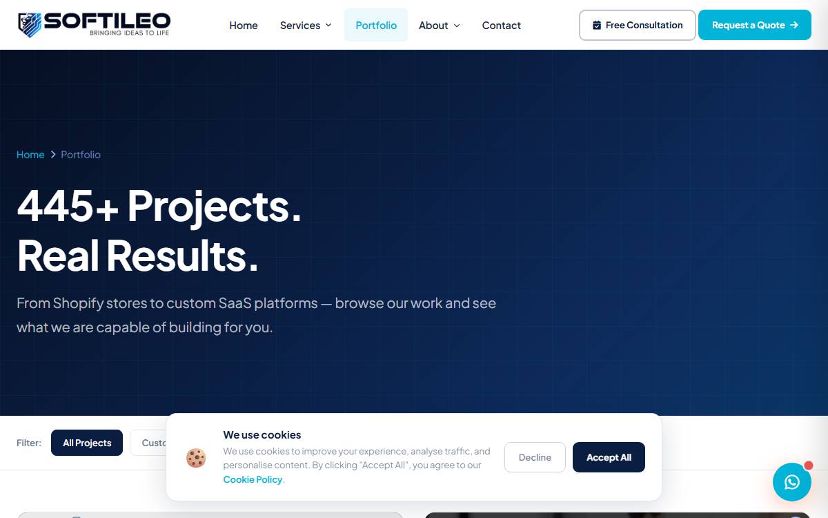 Softileo — Client Work